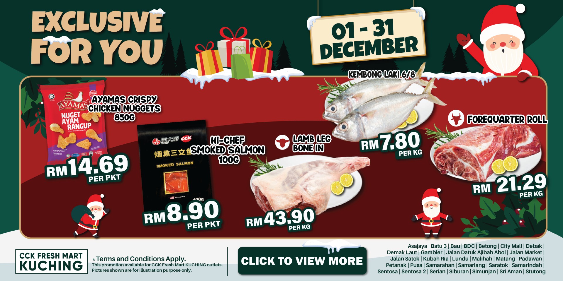 CCKFM Kuching December Exclusive For You