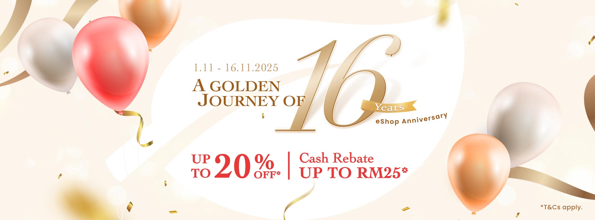 Purple Cane Eshop 16th Anniversary + 11.11