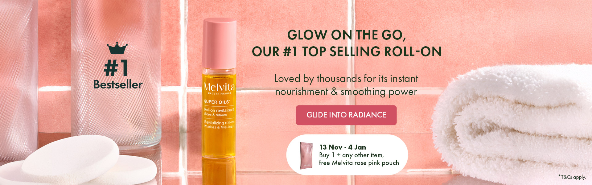 Melvita Rose Hip Roll On